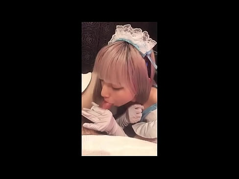 ❤️ Японскі ідал [маюка], французскі касцюм пакаёўкі, частка 1, мінет і дрочка з ласьёнам ️❌ Якасны сэкс у нас